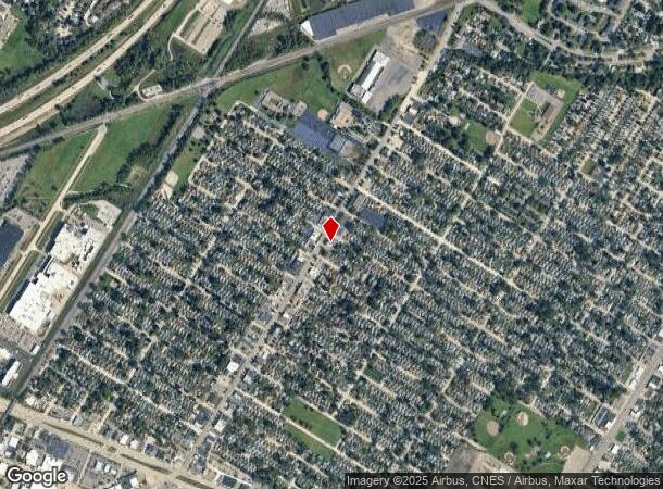  5019 Allen Rd, Allen Park, MI Parcel Map