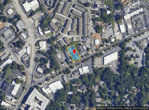  1790 Cheshire Bridge Rd Ne, Atlanta, GA Parcel Map