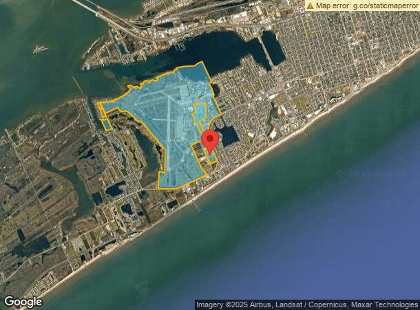  2115 Terminal Dr, Galveston, TX Parcel Map