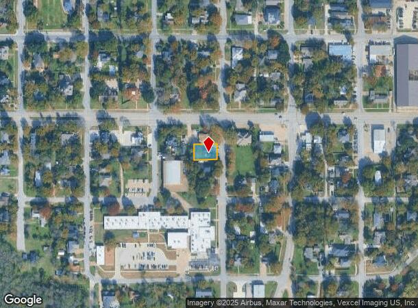 107 S 4Th St, Midlothian, TX Parcel Map