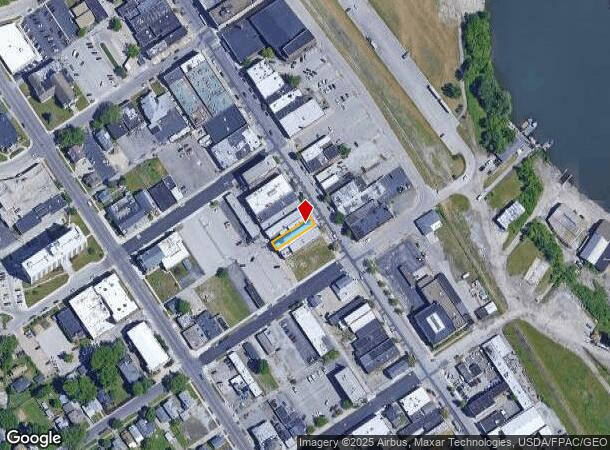  736 Broadway, Lorain, OH Parcel Map