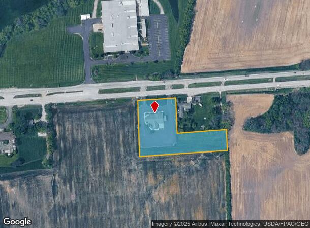  1355 W Main St, West Jefferson, OH Parcel Map