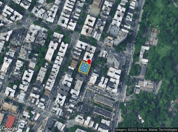  2357 Prospect Ave, Bronx, NY Parcel Map