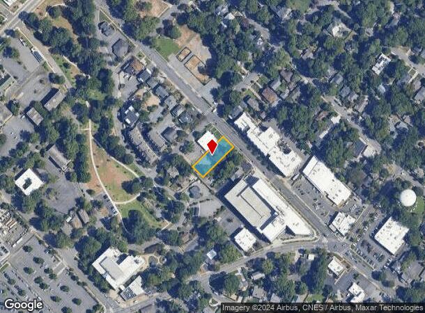  1908 E 7Th St, Charlotte, NC Parcel Map