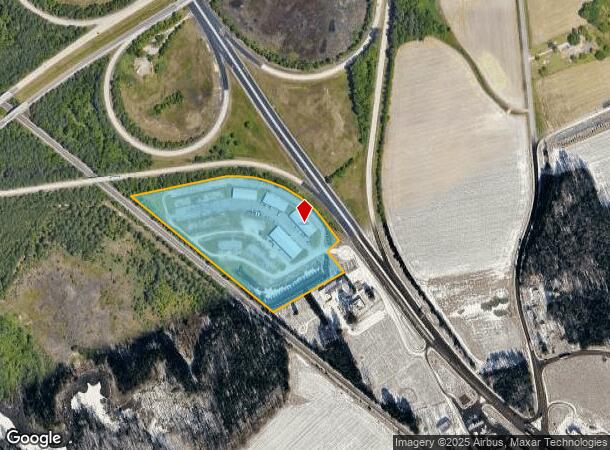 8800 Community Ln, South Prince George, VA Parcel Map