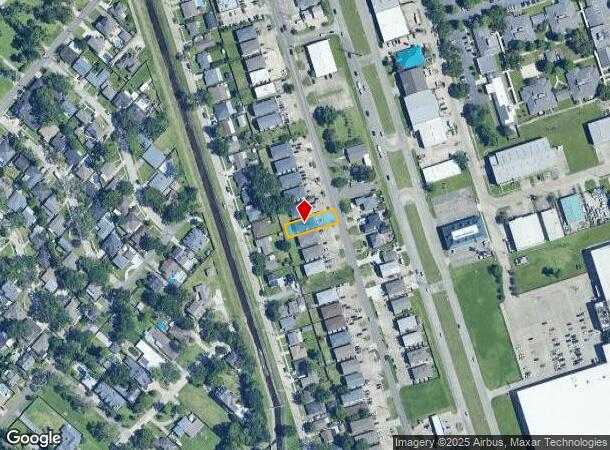 1520 Hickory Ave, New Orleans, LA Parcel Map