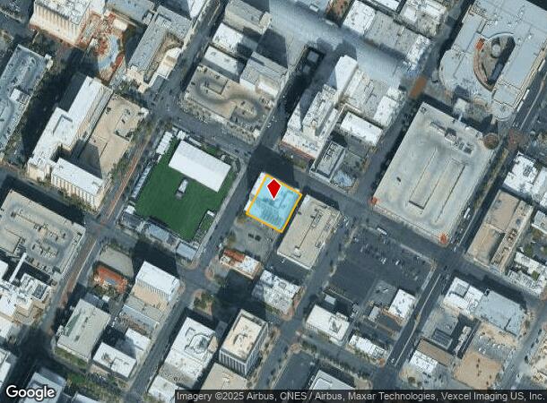 302 E Carson Ave, Las Vegas, NV Parcel Map