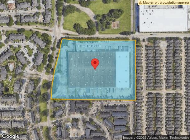  6400 Hollister St, Houston, TX Parcel Map