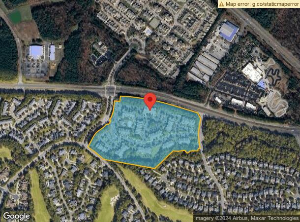  10610 Westgate Club Dr, Raleigh, NC Parcel Map