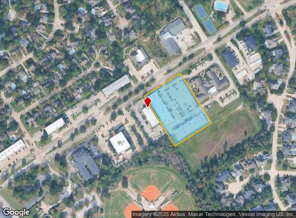 6401 Cypresswood Dr, Spring, TX Parcel Map