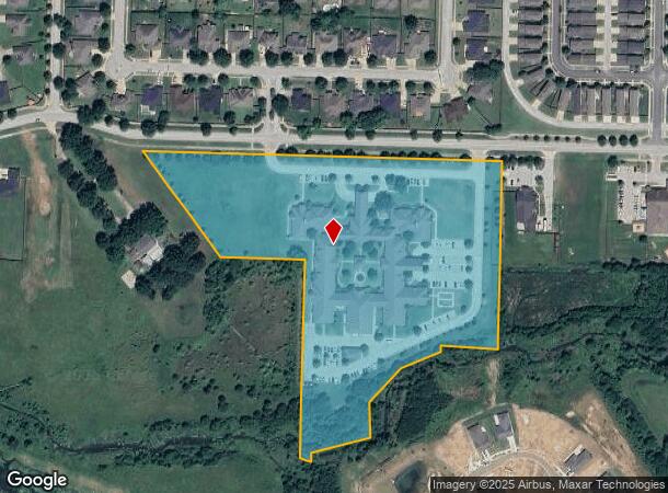 4405 W Persimmon St, Fayetteville, AR Parcel Map