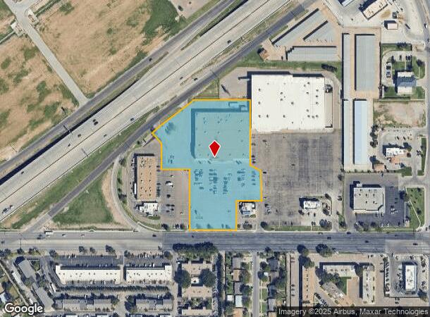 5402 4Th St, Lubbock, TX Parcel Map