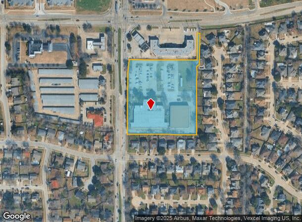  4801 Matlock Rd, Arlington, TX Parcel Map