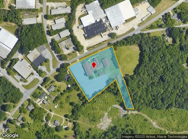  1322 Baker Rd, High Point, NC Parcel Map