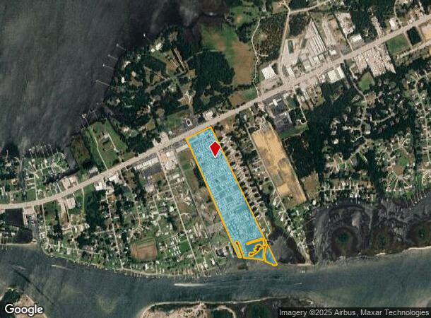  850 Cedar Point Blvd, Cedar Point, NC Parcel Map