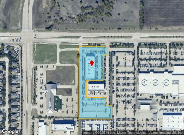  6000 W Spring Creek Pkwy, Plano, TX Parcel Map