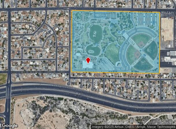  3333 W Washington Ave, Las Vegas, NV Parcel Map