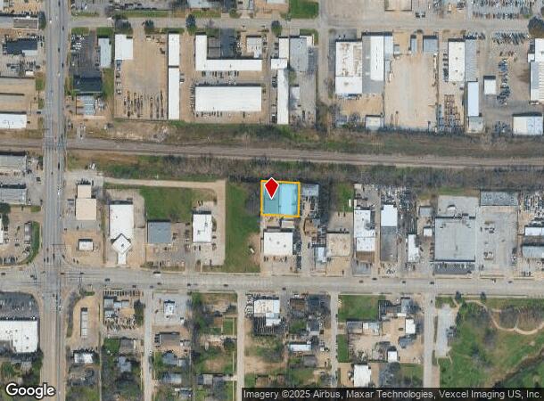 1115 E Abram St, Arlington, TX Parcel Map