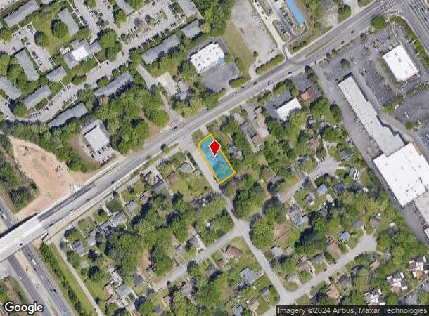  546 Denbigh Blvd, Newport News, VA Parcel Map