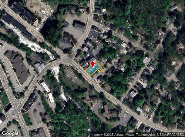  10 Pleasant St, Springvale, ME Parcel Map