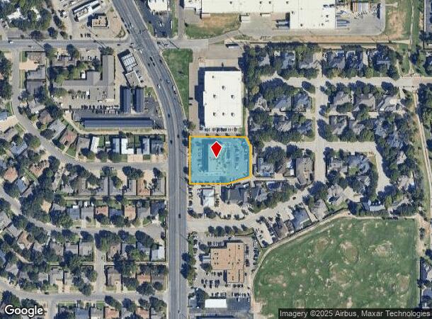  7501 Quaker Ave, Lubbock, TX Parcel Map