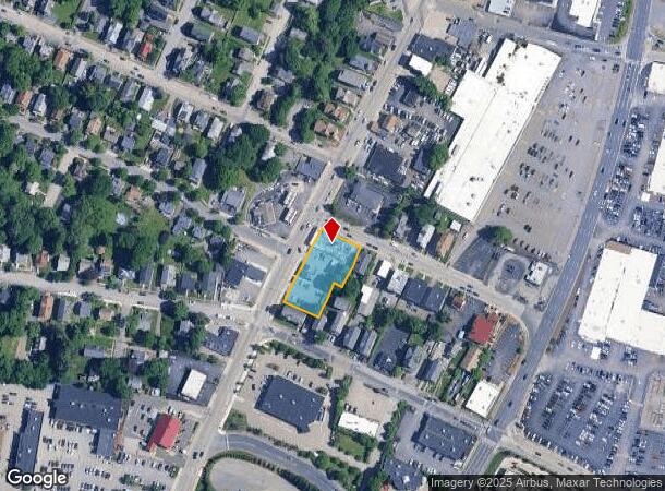  64 W Boylston St, Worcester, MA Parcel Map