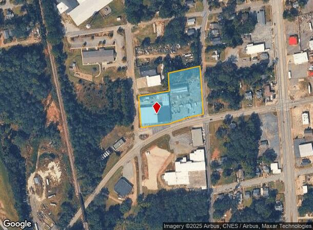  312 Sayre St, Anderson, SC Parcel Map