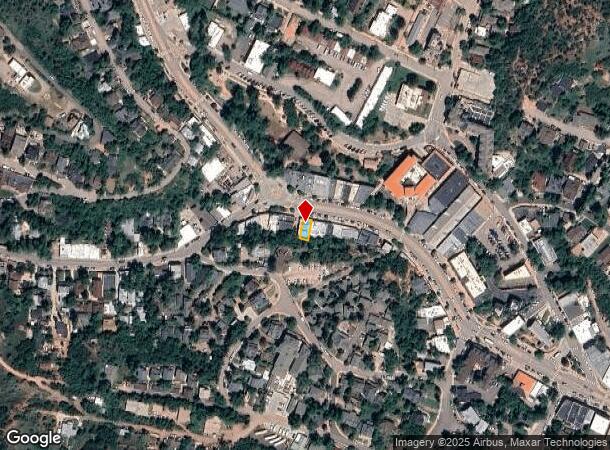 951 Manitou Ave, Manitou Springs, CO Parcel Map