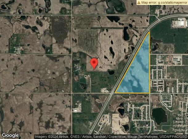  3520 30Th St Nw, Minot, ND Parcel Map