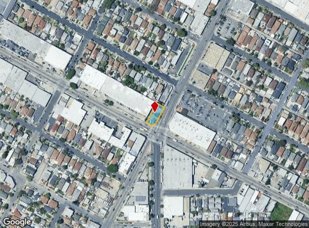  3317 S San Pedro St, Los Angeles, CA Parcel Map