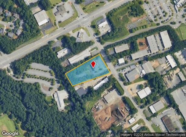  4530 S Berkeley Lake Rd, Berkeley Lake, GA Parcel Map