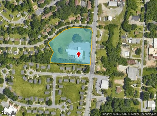  410 Brentwood St, High Point, NC Parcel Map