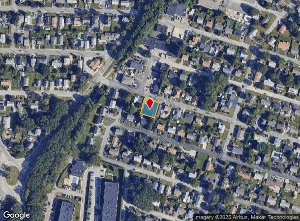 140 Uxbridge St, Cranston, RI Parcel Map
