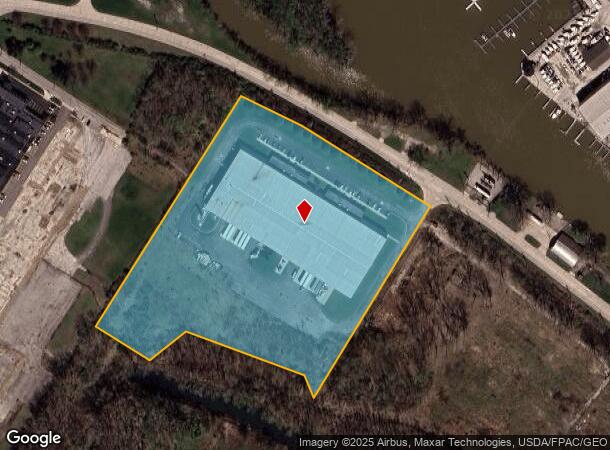 1530 E Front St, Monroe, MI Parcel Map
