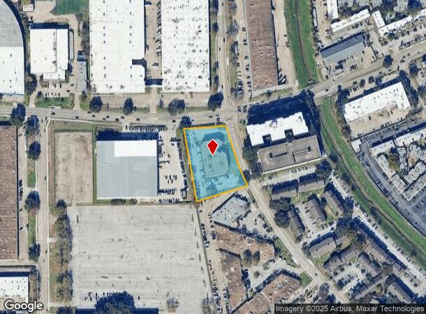  5800 Ranchester Dr, Houston, TX Parcel Map