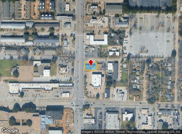 1401 S Cooper St, Arlington, TX Parcel Map