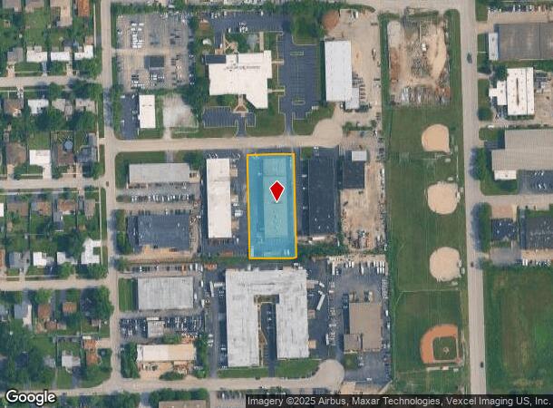 7725 W 98Th St, Hickory Hills, IL Parcel Map