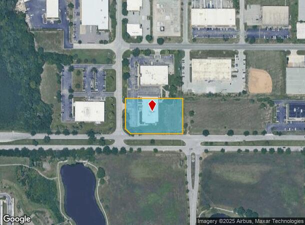  16300 College Blvd, Lenexa, KS Parcel Map