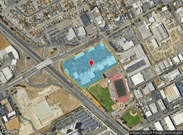  1245-1299 Marina Blvd, San Leandro, CA Parcel Map