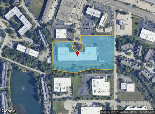 5350 Keystone Ct, Rolling Meadows, IL Parcel Map