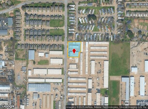 417 Lillard Rd, Arlington, TX Parcel Map