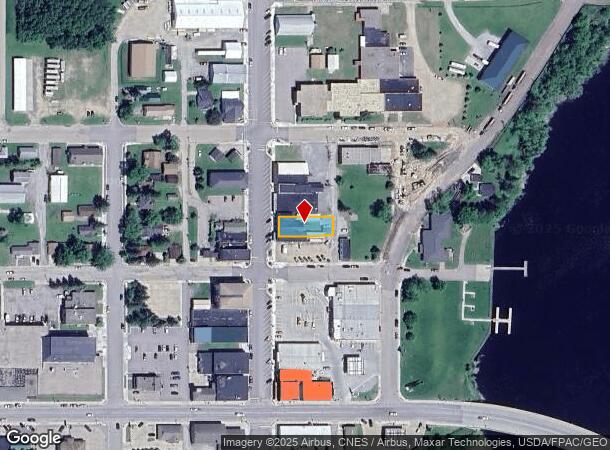 206 Main Ave N, Baudette, MN Parcel Map