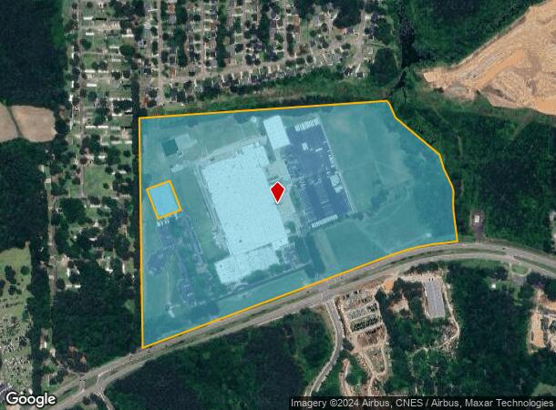  8001 Knightdale Blvd, Knightdale, NC Parcel Map