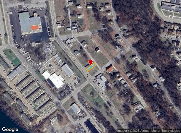 1239 Walnut St, Mckeesport, PA Parcel Map