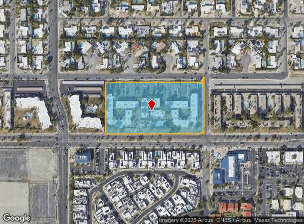  2720 E Tahquitz Canyon Way, Palm Springs, CA Parcel Map