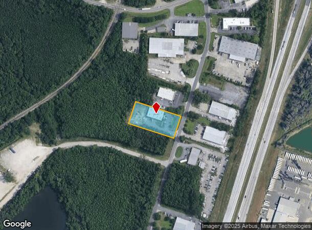 1017 Lynes Ave, Savannah, GA Parcel Map