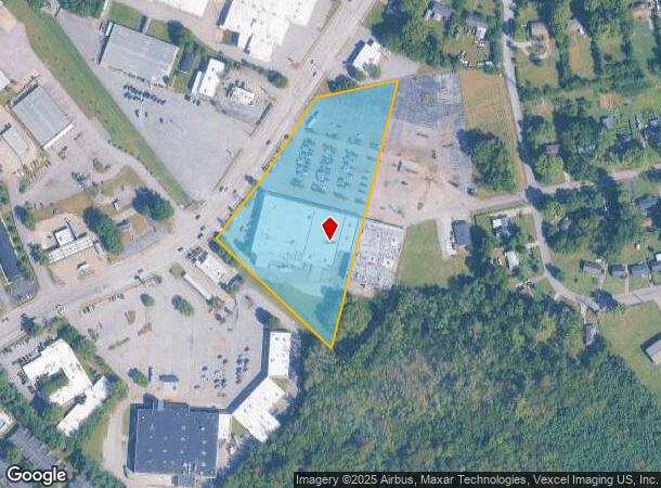 1660 Middle Tennessee Blvd, Murfreesboro, TN Parcel Map