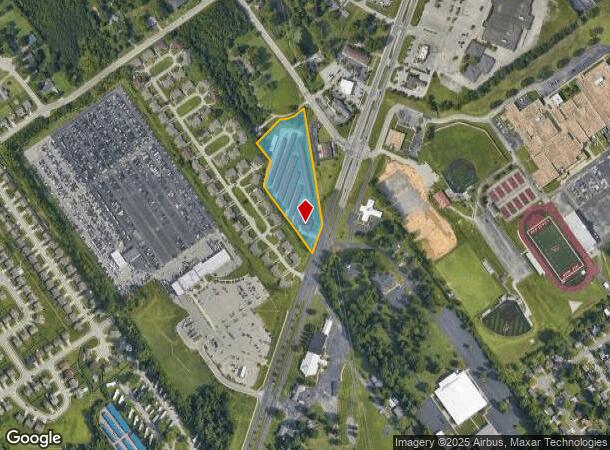  2515 E 10Th St, Jeffersonville, IN Parcel Map