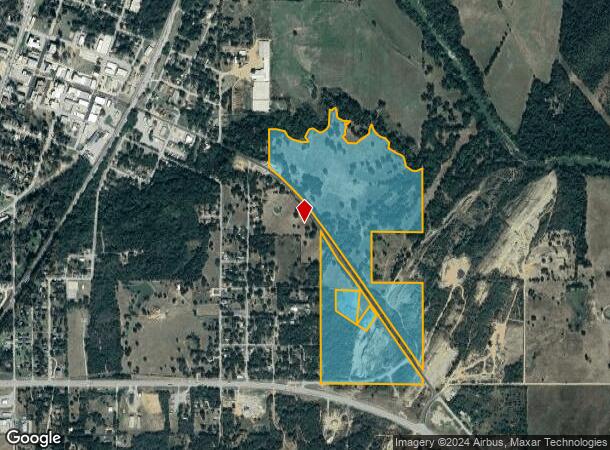  1264 E Court St, Atoka, OK Parcel Map