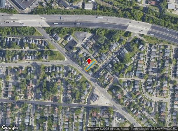  922 Linden Ave, Dayton, OH Parcel Map